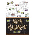 HLLWN BONES TABLECOVER PLASTIC