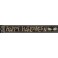 HLLWN BONES FOIL BANNER 12 FT.