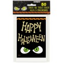50 HLLWN BONES TREAT BAGS 4x6