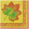 16 LOVELY LEAVES LUNCH NAPKINS