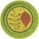 8 LOVELY LEAVES 7" PLATES