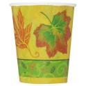 8 LOVELY LEAVES 9OZ CUPS