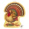 FESTIVE TURKEY CUTOUT PR 2 SID