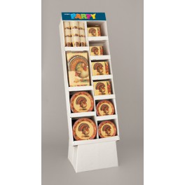 FESTIVE TURKEY LP DISP-135PCS