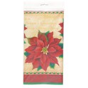 CLASSIC POINSETTIA TABLECOVER