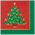 16 GOLDEN CMAS LUNCH NAPKINS