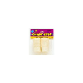 40 CANDY CUPS - WHITE