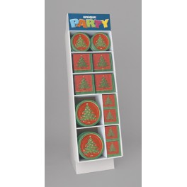 GOLDEN XMAS TREE T DISP148 PCS