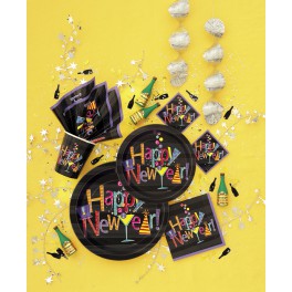 8 NY COUNTDOWN 9" PLATES