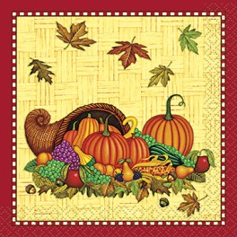 16 COUNTRY HARVEST BEV NAPKINS