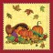 16 COUNTRY HARVEST BEV NAPKINS
