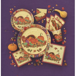 8 COUNTRY HARVEST 9" PLATES