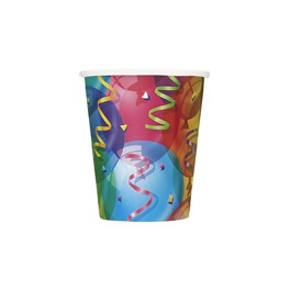 8 BRILLIANT BLLNS 9 OZ CUPS