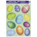 DAZZLE EGGS WINDOW CLING SHEET