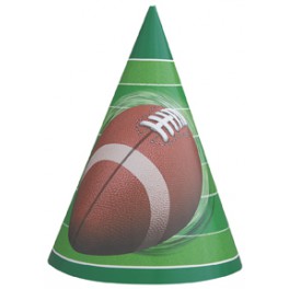 Football Spiral party hats