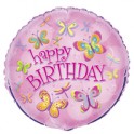 18" PKG BUTFLY DRAGN BDAY FOIL