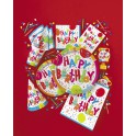 8 BDAY JAMBOREE 9" PLATES