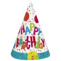 8 BDAY JAMBOREE PARTY HATS