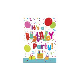 8 BDAY JAMBOREE INVITATIONS