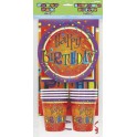 LIVELY BIRTHDAY PRTY PAK FOR 8