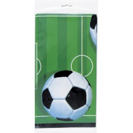 3D SOCCER PLASTIC TABLECOVER