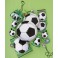 8 3D SOCCER 9" PLATES