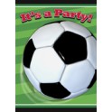 8 3D SOCCER INVITATIONS