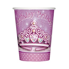 8 BIRTHDAY PRINCESS 9 OZ CUPS