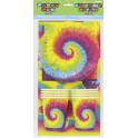 TYE-DYE SWIRL PARTY PAK FOR 8