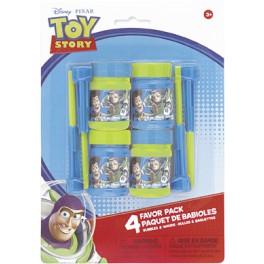 4 TOY STORY BUBBLE BOTTLES