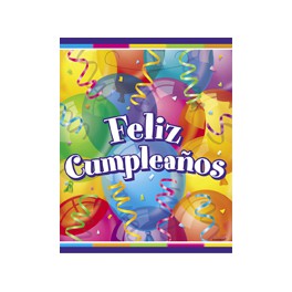 8 FELIZ CUMPLEANOS LOOT BAGS