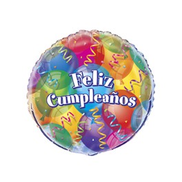 18" BULK FELIZ CUMPLEANOS FOIL