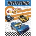 8 HOT WHEELS INVITATIONS
