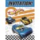8 HOT WHEELS INVITATIONS