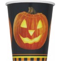 8 PUMPKIN GLOW 9 OZ CUPS
