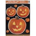 PUMPKIN GLOW  WNDOW CLING