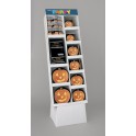 PUMPKIN GLOW L DISPLAY-135PC