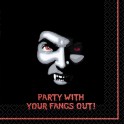 24 VAMPIRE BEVERAGE NAPKINS