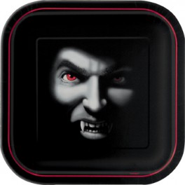 10 VAMPIRE 7" SQUARE PLATES