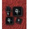 8 VAMPIRE 9" SQUARE PLATES