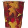 8 VIVID LEAVES 9 OZ CUPS