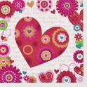 20 HEARTS IN BLOOM LUNCH NAP