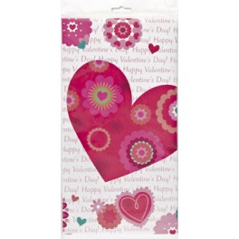 HEARTS IN BLOOM TABLECOVER