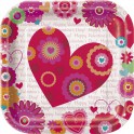 10 HEARTS IN BLOOM 7" SQ PLTS