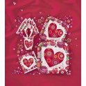 8 HEARTS IN BLOOM 9" SQ PLTS