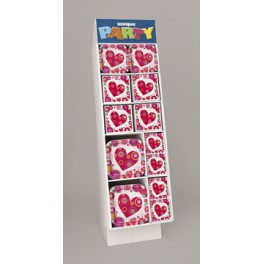 HEARTS IN BLOOM QT DISP 130PCS