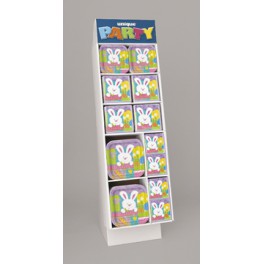 PATCHWORK BUNNY QT DISP 130PCS