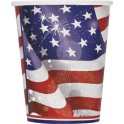 8 OLD GLORY 9 OZ CUPS