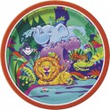 8 SMILING SAFARI 7" PLATES