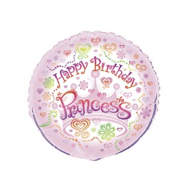 18"BULK HB PRNCSS DIVA FOIL BL